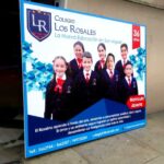 Gigantografía con bastidor de madera
